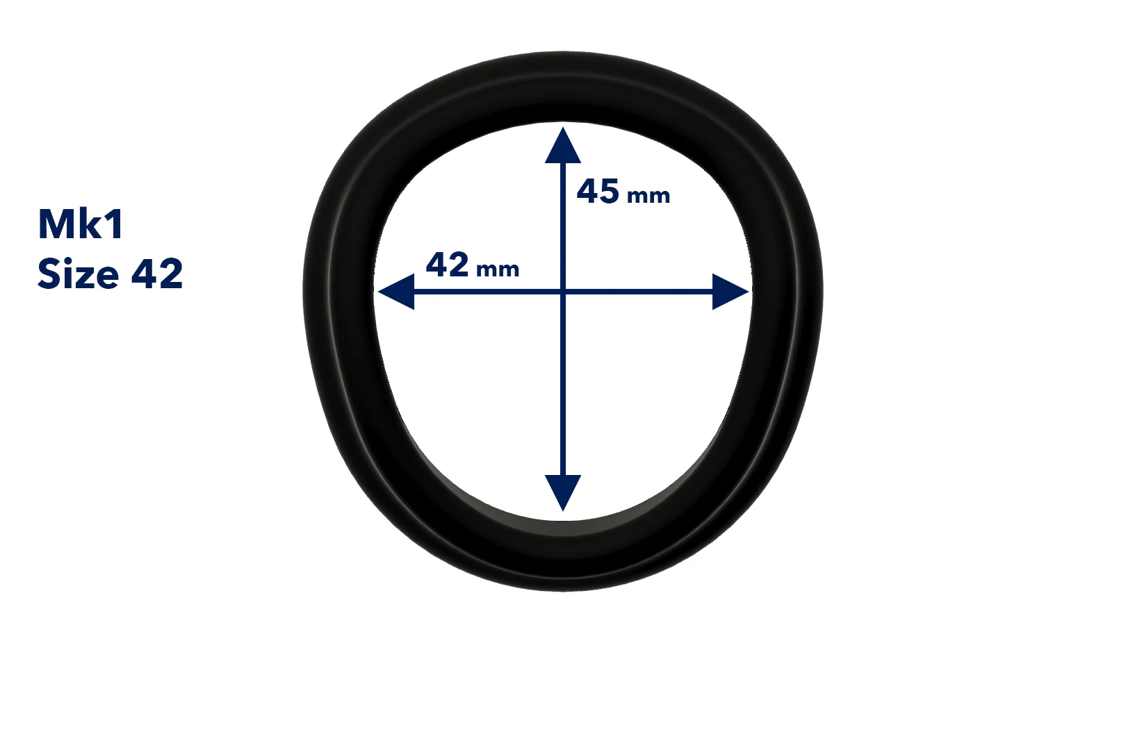 Mk1 Cock Ring (Black) - Image 8
